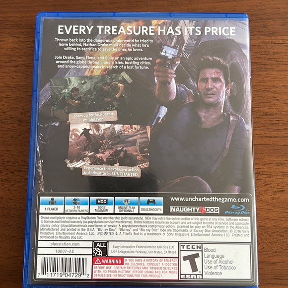 PS4 Uncharted 4: A Thief’s End - Picture 2 of 3